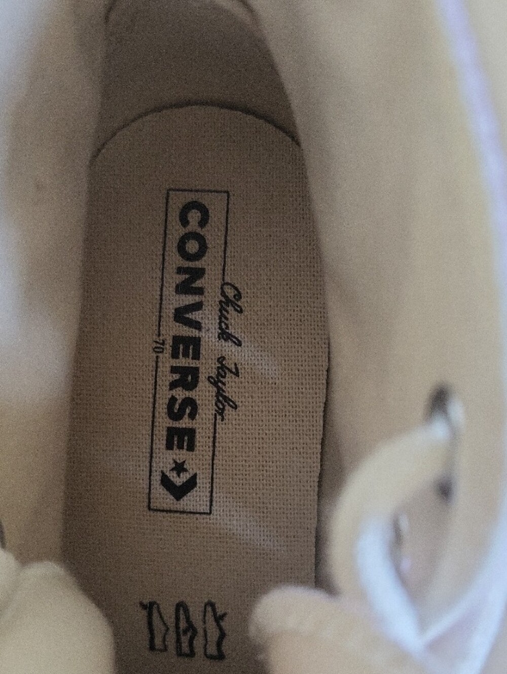 Converse All Star 70 Embroidered Chuck Taylors In Lilac, Size 6 - Picture 7 of 8